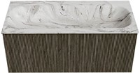 Badmeubel KURVE-DLUX Shadow Wastafel Glace Set11 00046-1