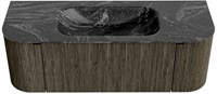 Badmeubel KURVE-DLUX Shadow Wastafel Lava Set11 00029-1