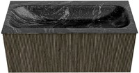 Badmeubel KURVE-DLUX Shadow Wastafel Lava Set11 00042-1