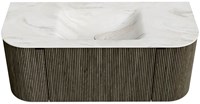 Badmeubel KURVE-DLUX Shadow Wastafel Ostra Set11 00013-1
