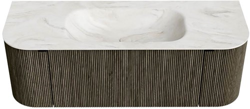 Badmeubel KURVE-DLUX Shadow Wastafel Ostra Set11 00029-1