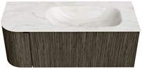 Badmeubel KURVE-DLUX Shadow Wastafel Ostra Set11 00035-1
