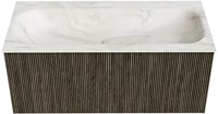 Badmeubel KURVE-DLUX Shadow Wastafel Ostra Set11 00046-1