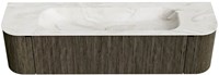 Badmeubel KURVE-DLUX Shadow Wastafel Ostra Set11 00069-1