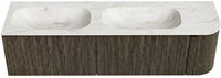 Badmeubel KURVE-DLUX Shadow Wastafel Ostra Set11 00092-1