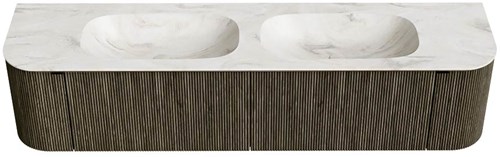 Badmeubel KURVE-DLUX Shadow Wastafel Ostra Set11 00093-1