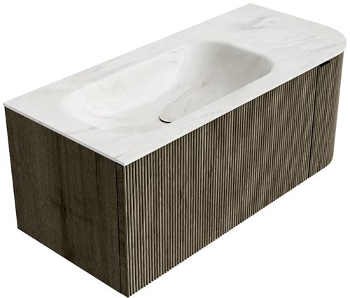 Badmeubel KURVE-DLUX Shadow Wastafel Ostra Set12 00032-2