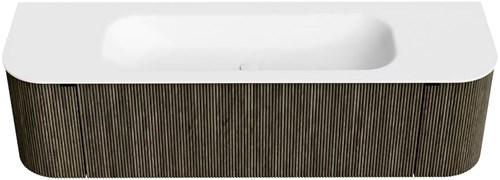 Badmeubel KURVE Shadow Wastafel Talc Set11 00057-1