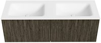 Badmeubel KURVE Shadow Wastafel Talc Set11 00078-1