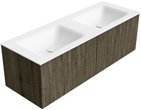 Badmeubel KURVE Shadow Wastafel Talc Set12 00078-2
