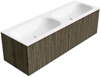 Badmeubel KURVE Shadow Wastafel Talc Set12 00090-2