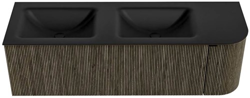 Badmeubel KURVE Shadow Wastafel Urban Set11 00076-1