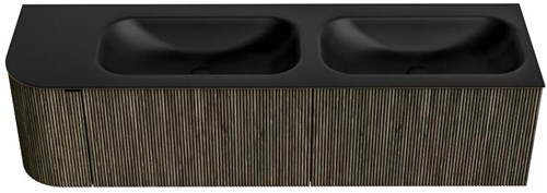 Badmeubel KURVE Shadow Wastafel Urban Set11 00091-1