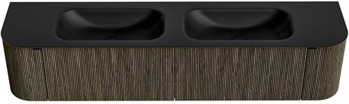 Badmeubel KURVE Shadow Wastafel Urban Set11 00097-1