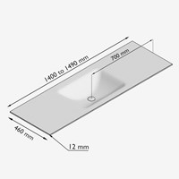 XM35200Glace - Lijntekening
