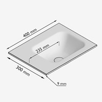 F51103Clay - Lijntekening
