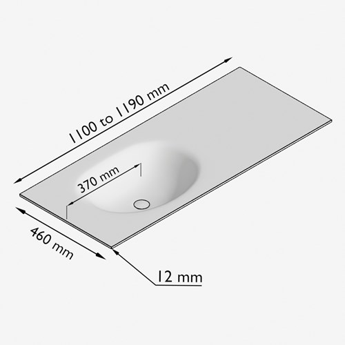 XM351431Glace - Lijntekening