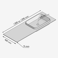 RIDGE131INROro - Lijntekening
