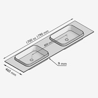 RIDGE170INDLin - Lijntekening
