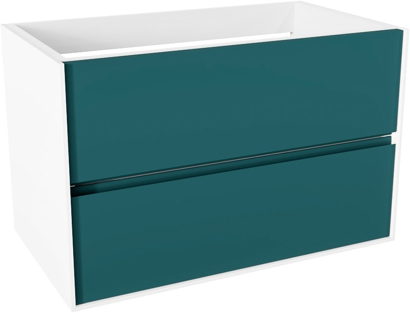 FINE mueble de baño 80cm 2 cajones color Smag.