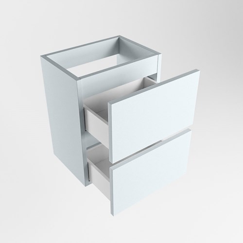 ADA mobili piccoli senza lavabo 40cm 2 cassetti colore Clay.-3
