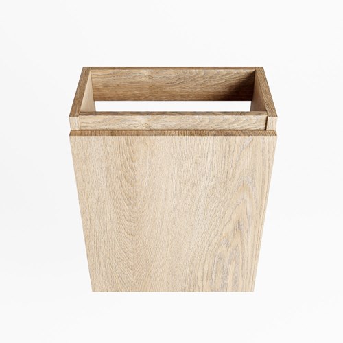 TURE cloakroom base cabinet 40cm 1 door color Washed Oak.-2