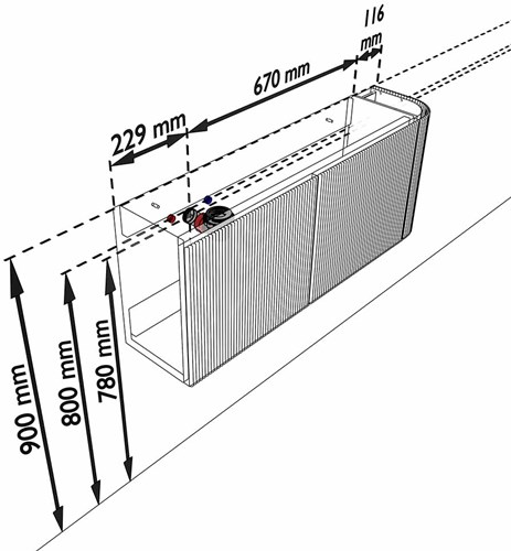 JY102RL2D1KOakUrb - Maataansluiting
