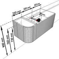 KRVBGS95L1L1D0KRWalSom - Aansluitmaten