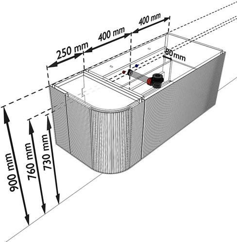KRVBGS105L1L1D1KRWalSom - Aansluitmaten