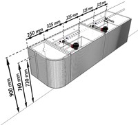 KRVLEA155L2L1D2KDRubSom - Aansluitmaten