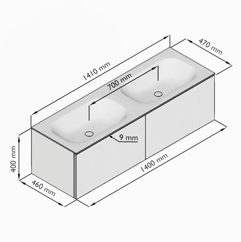 KRVBGS1402L0D2KDShaUrb - Lijntekening