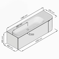 KRVBGL145R1L1D0KLRubTal - Lijntekening