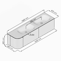 KRVBGS165L2L1D2KDRubUrb - Lijntekening