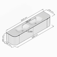 KRVBGS200LR2L2D2KDRubTal - Lijntekening