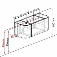 KRVCLO110LR1L2D0KMShaGla - Aansluitmaten