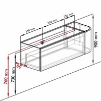 KRVBGM135R1L1D0KLRubUrb - Aansluitmaten