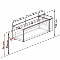KRVLEA145R1L1D0KDShaLav - Aansluitmaten
