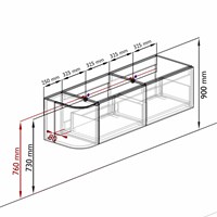KRVLEA155L2L1D0KDRubGla - Aansluitmaten
