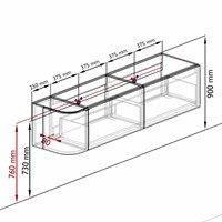KRVSTS175L2L1D0KDDusOst - Aansluitmaten