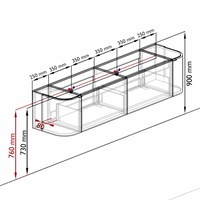 KRVSTS190LR2L2D2KDDusLav - Aansluitmaten