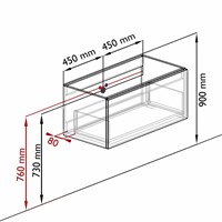 KRVBGS901L0D1KMDusTal - Aansluitmaten