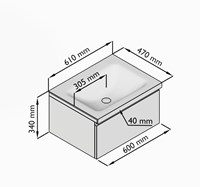 BUKLA 60cm Center 6320013189206-5