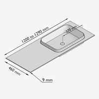 RIDGE121INRArm - Lijntekening