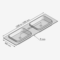 RIDGE151INDPla - Lijntekening