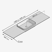 RIDGE160INMCla - Lijntekening