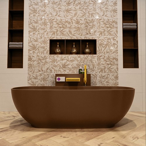 ROCK vasca da bagno indipendente 170x70cm colore Rust / Rust.-2