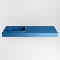 RIDGE Jeans Wall-Hung Basin solid surface 170cm. Position basin Left.-2
