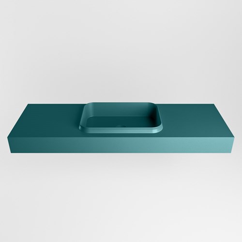 RIDGE Smag Lavabo mural solid surface 140cm. Position lavabo Centrée.-2