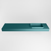 RIDGE Smag Wall-Hung Basin solid surface 190cm. Position basin Right.-2