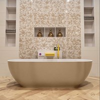 ROCK baignoire autoportante 170x70cm couleur Oro / Talc.-2